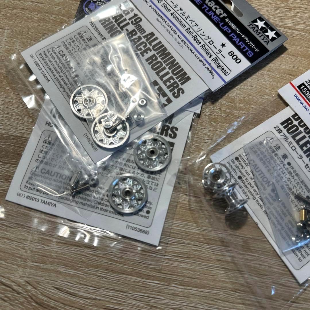 ミニ四駆 マシニングローラー ミニ四駆 マシニングローラーガンメタ